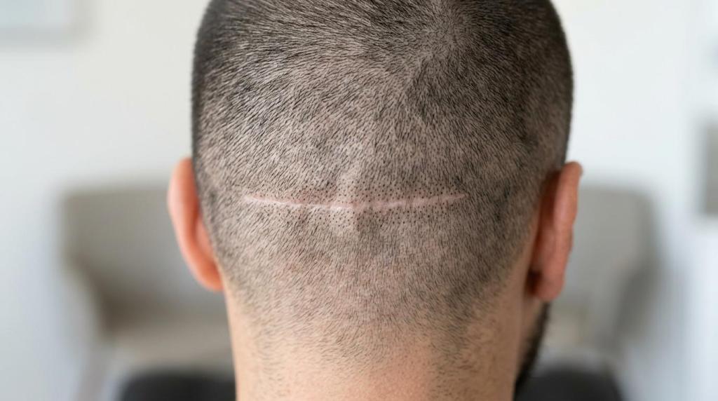 narbe nach haartransplantation kaschieren